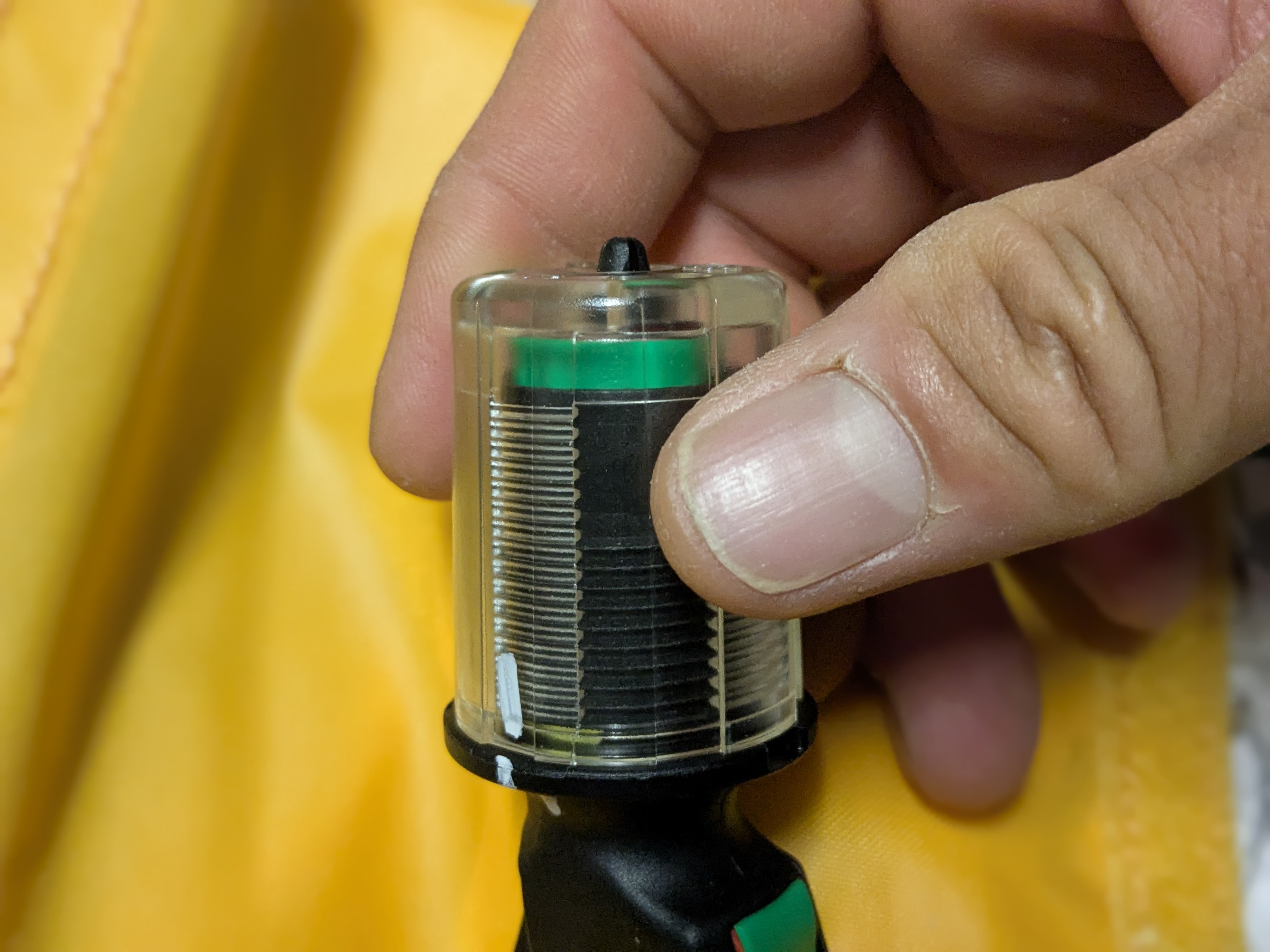 25年2月28日　インジケーターの取り付け完了状態