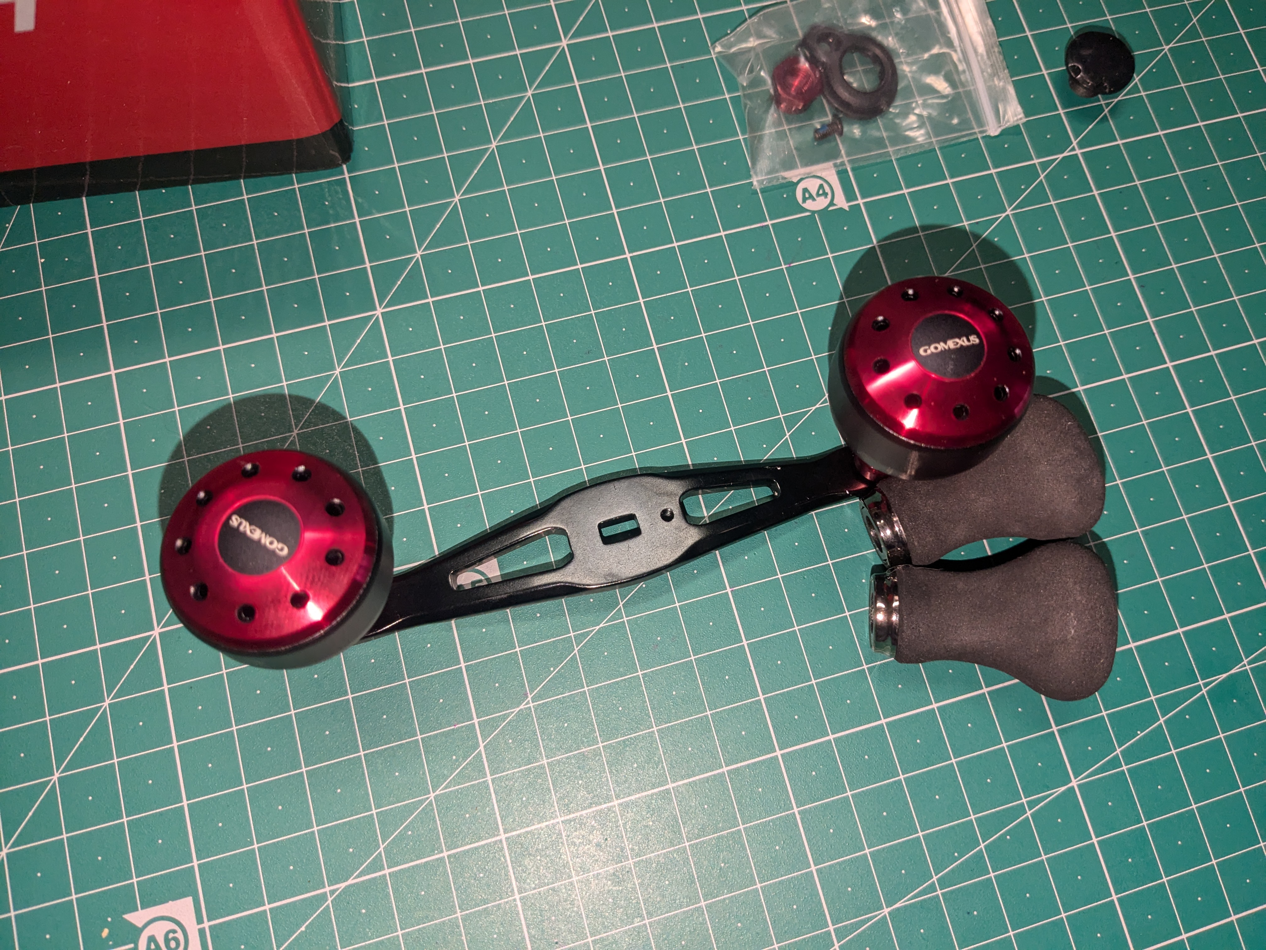 25年2月2日　保存してあった純正ハンドル（ノブ交換済み）