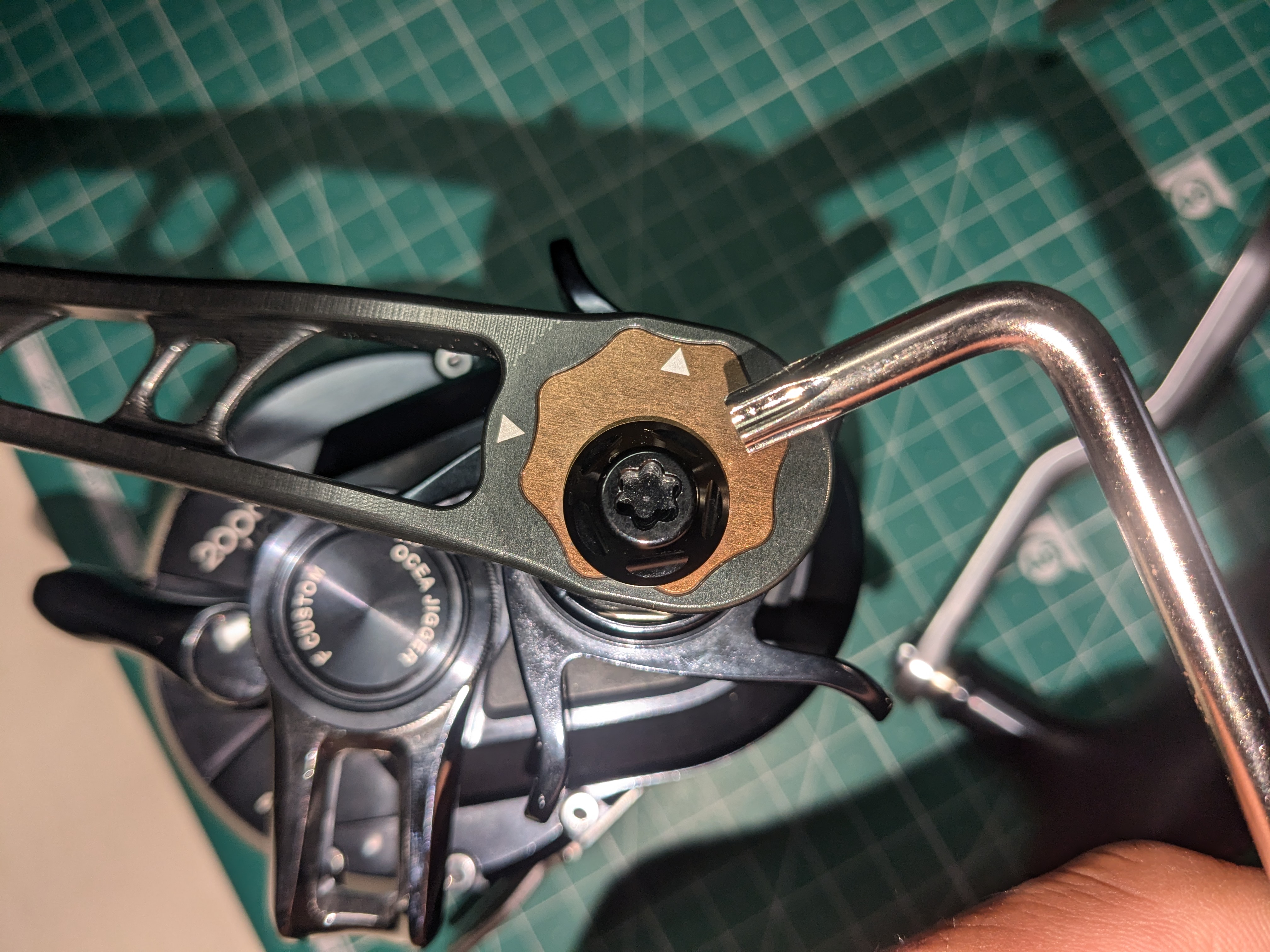 25年2月2日　リブレのハンドル固定位置の記録