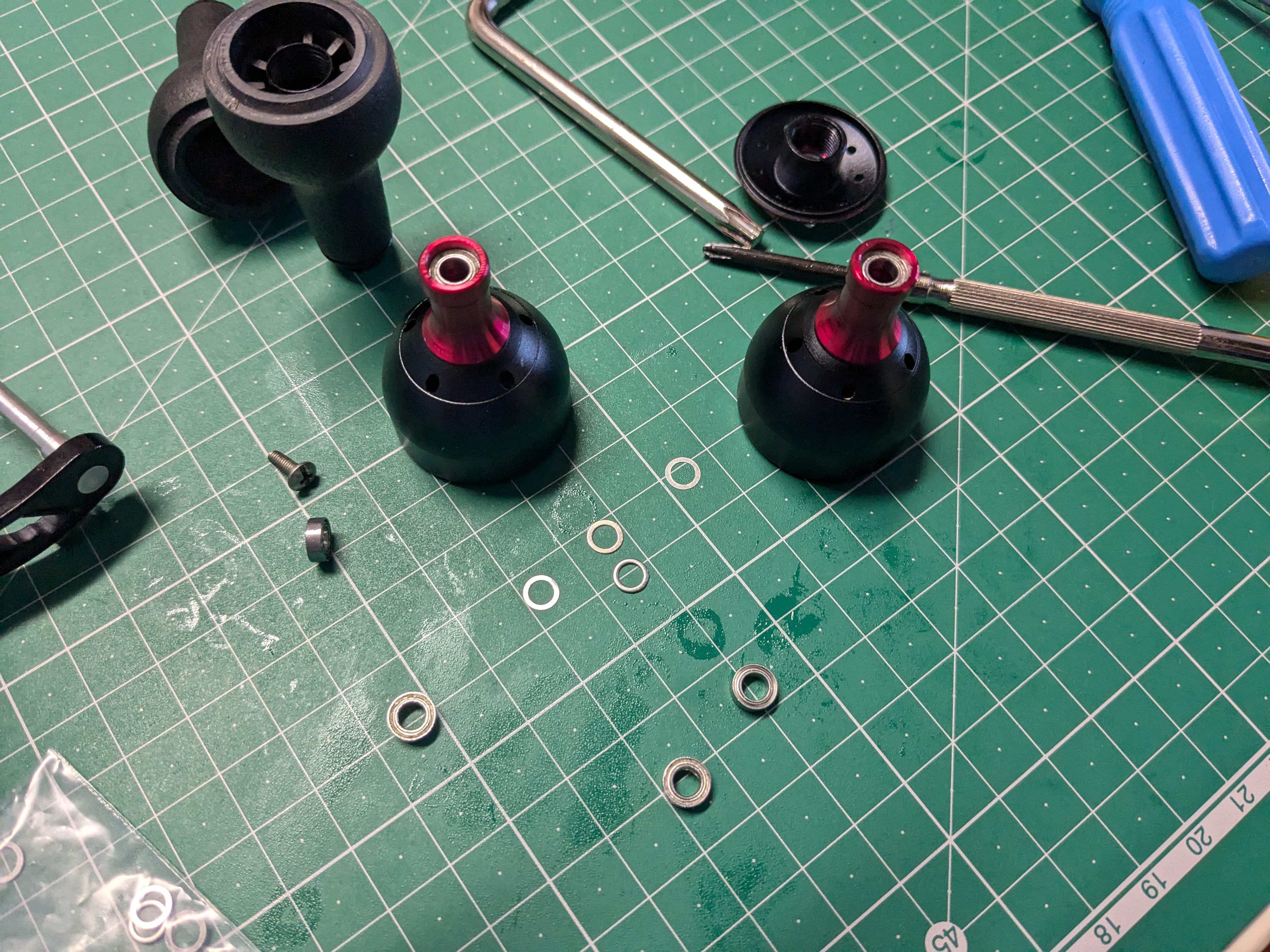 25年2月2日　炎月のハンドルノブを交換する