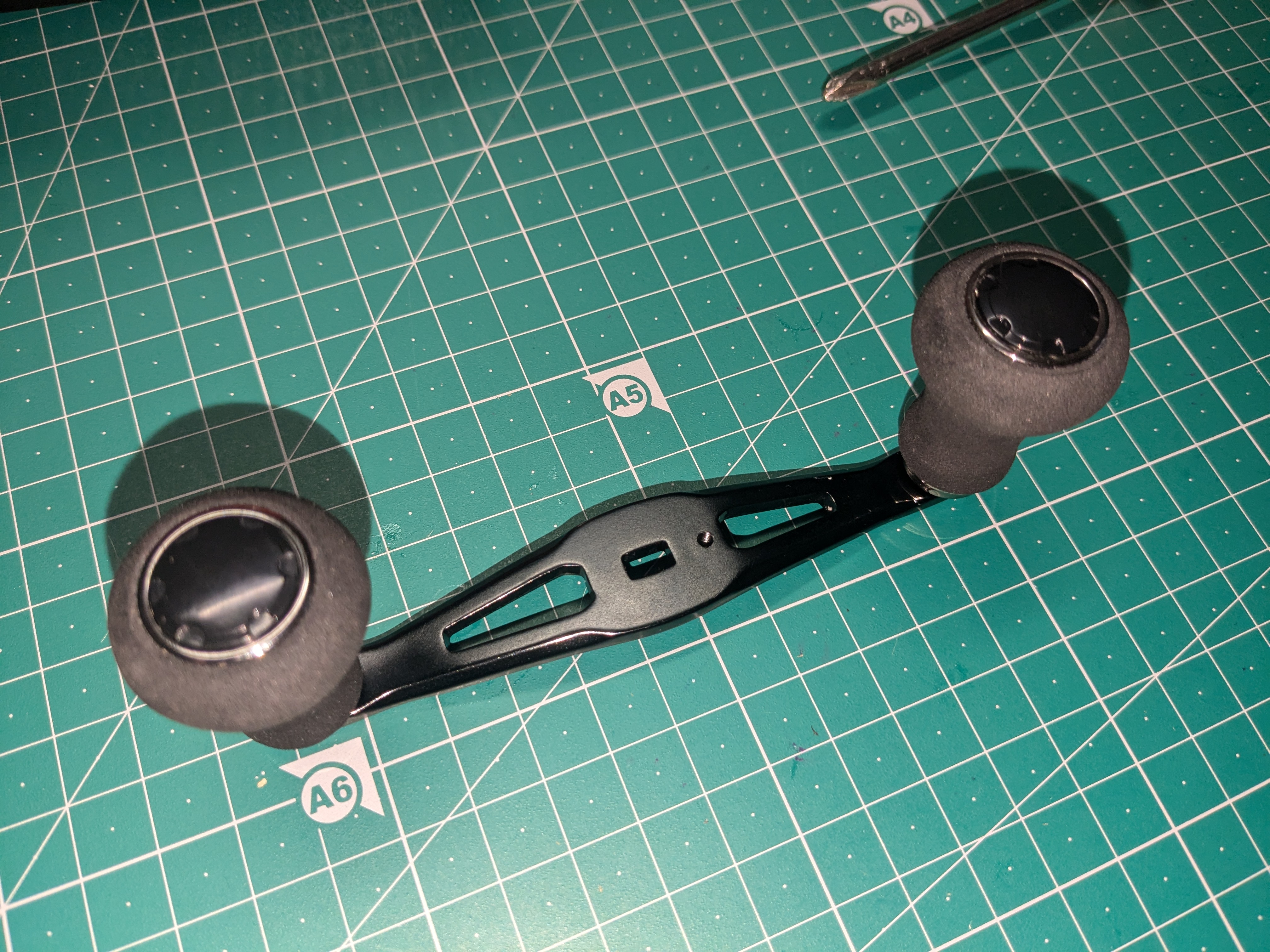 25年2月2日　純正ノブ取付完了