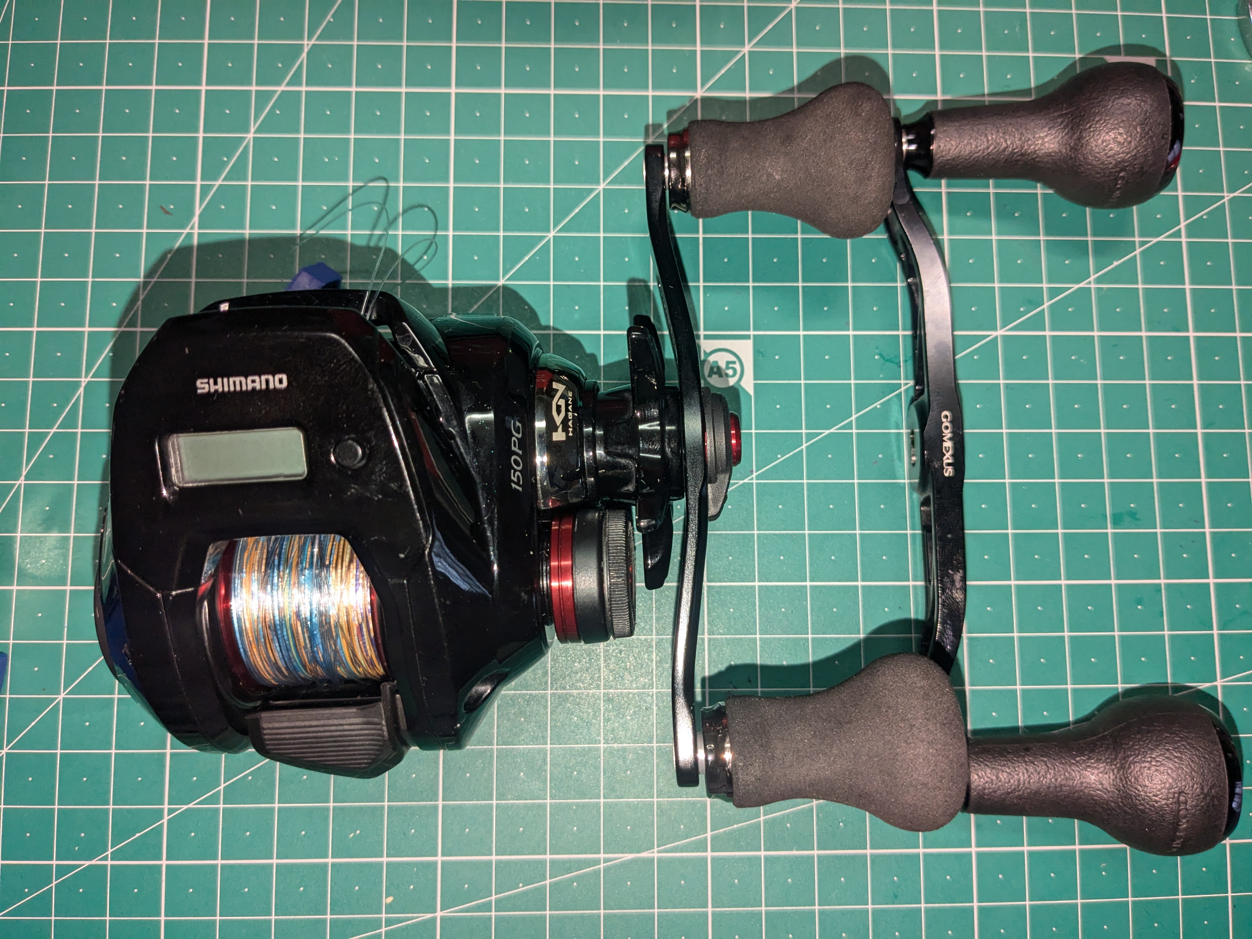 25年2月2日　炎月のハンドル交換後