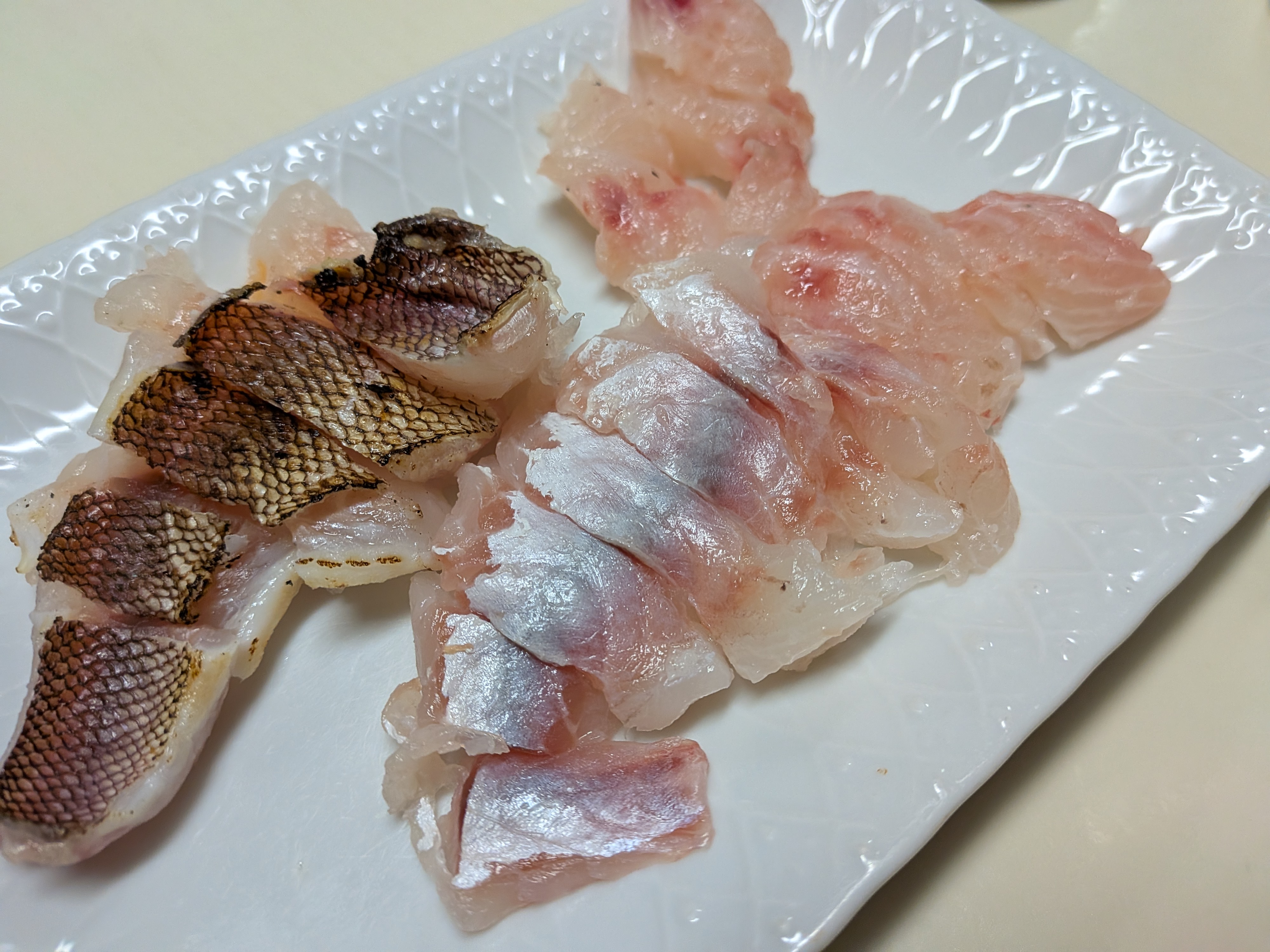 26年5月6日　金州　ヒメダイの刺身