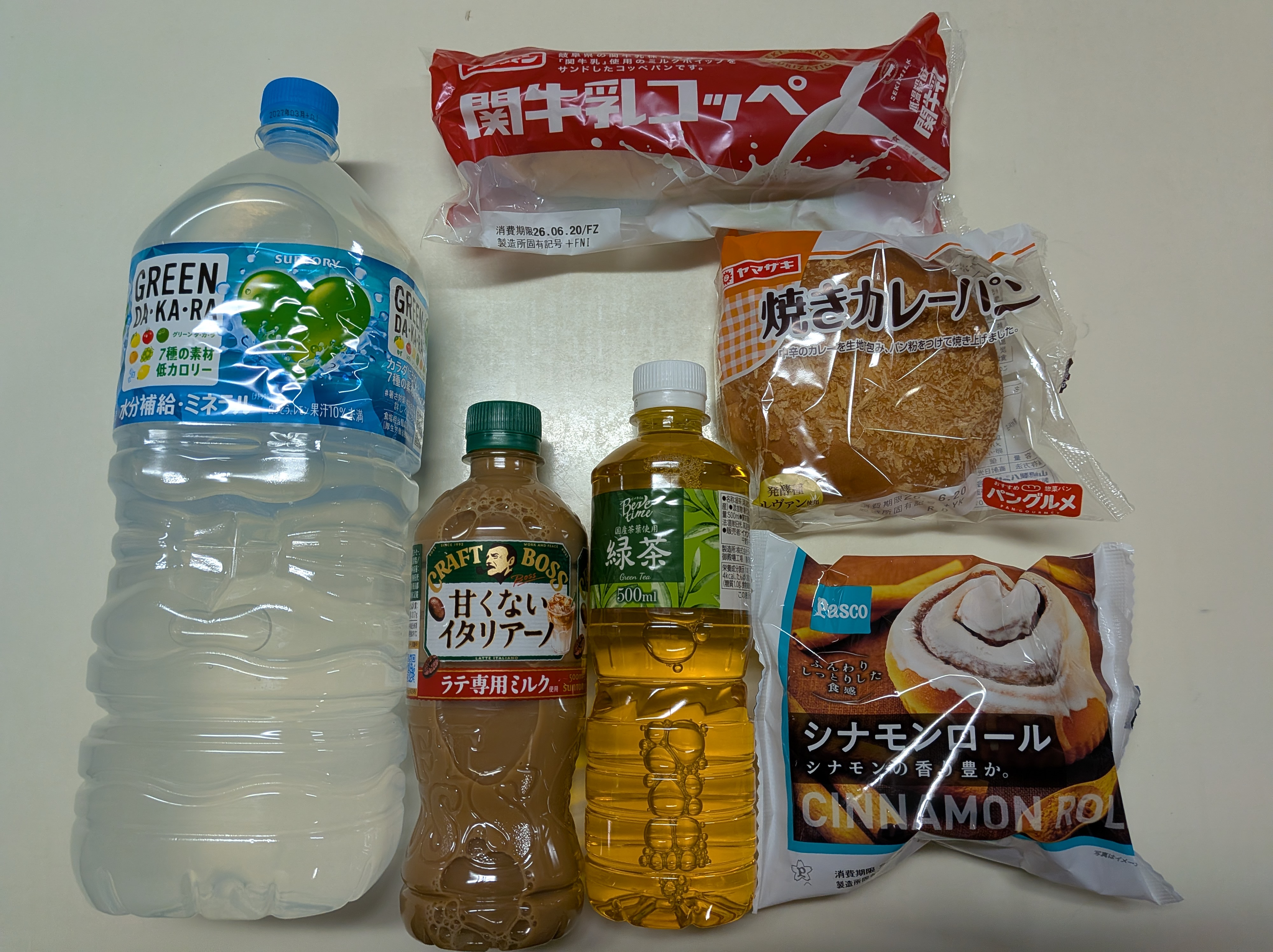 26年6月20日 イシグロタイラバ教室in清水沖 飲食物