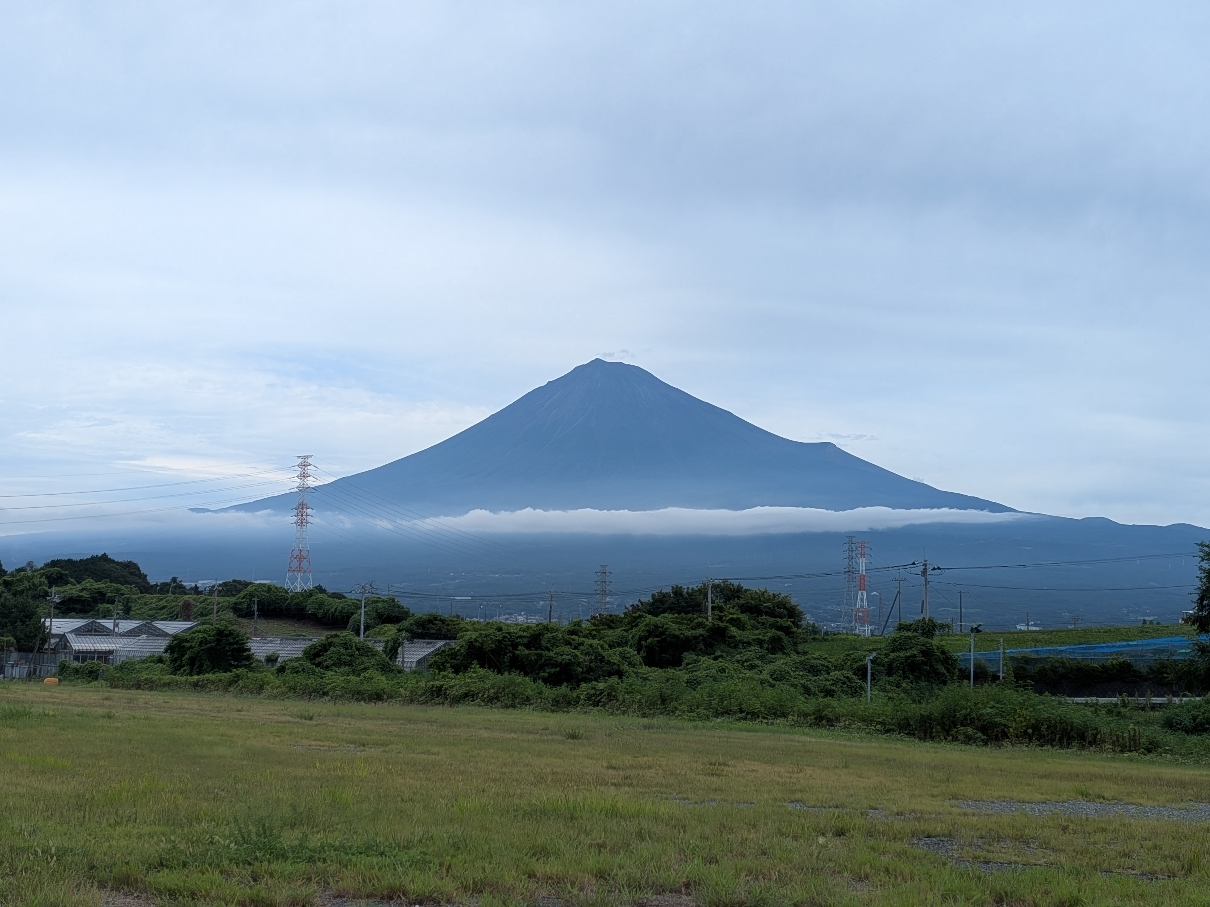 26年8月の富士山