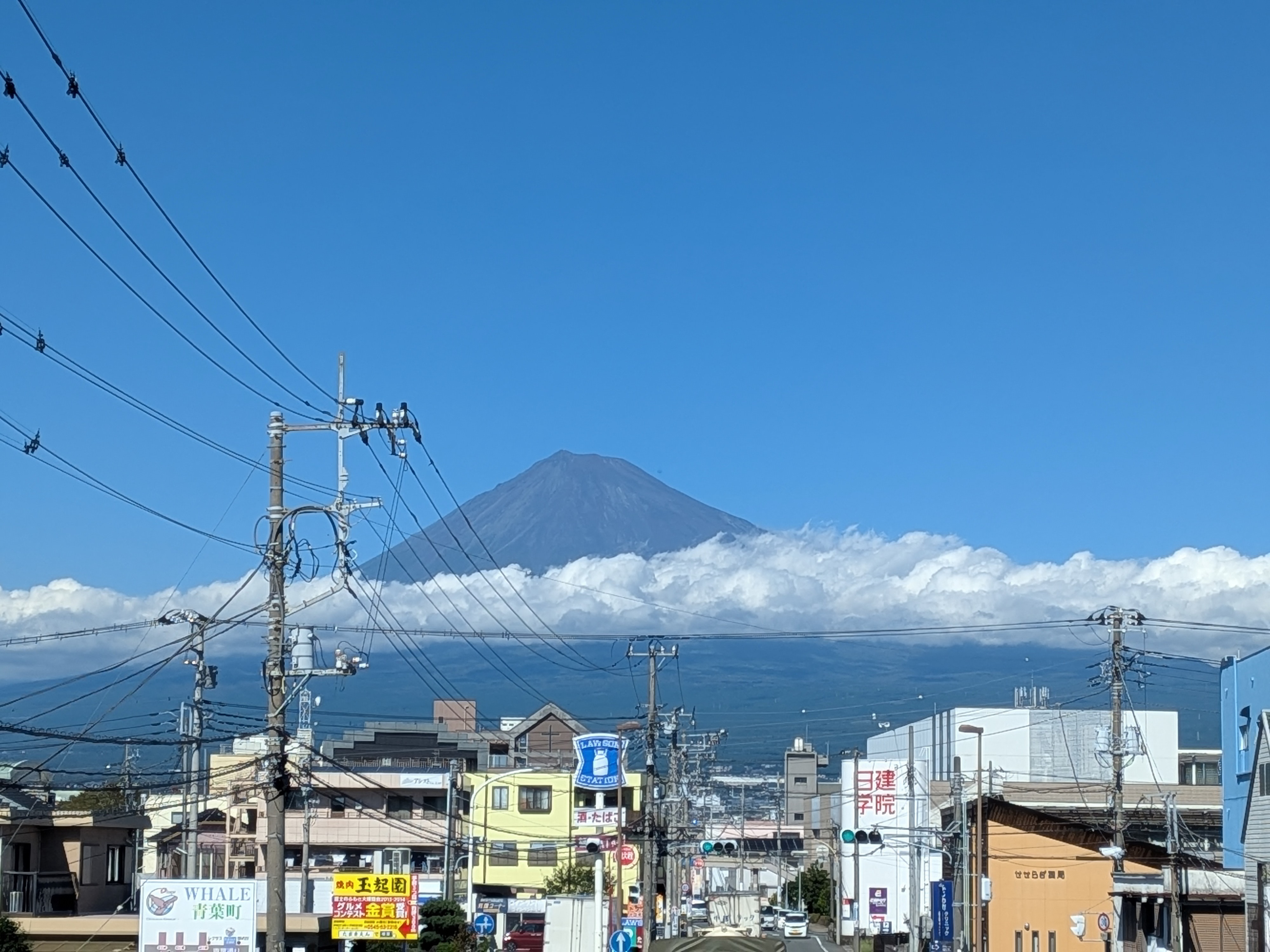 26年9月の富士山